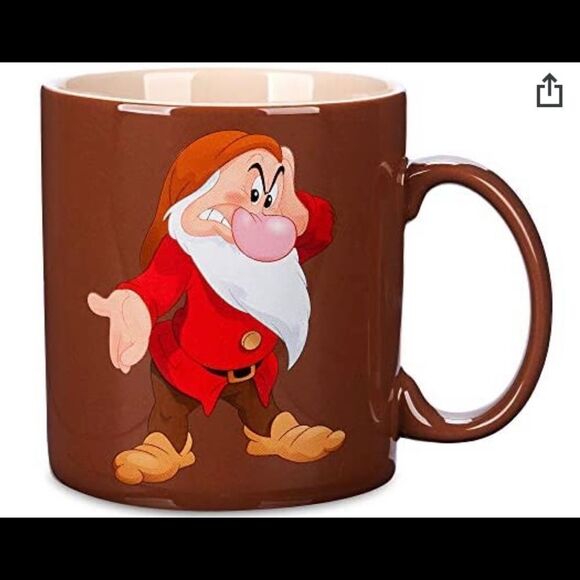 Disney Other - Disney Grumpy Mug – Snow White and the Seven Dwarfs   